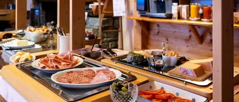 Gratis frukostbuffé varje dag