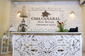 Reception - Hotel Casa Canabal by Faranda Boutique (Cartagena)