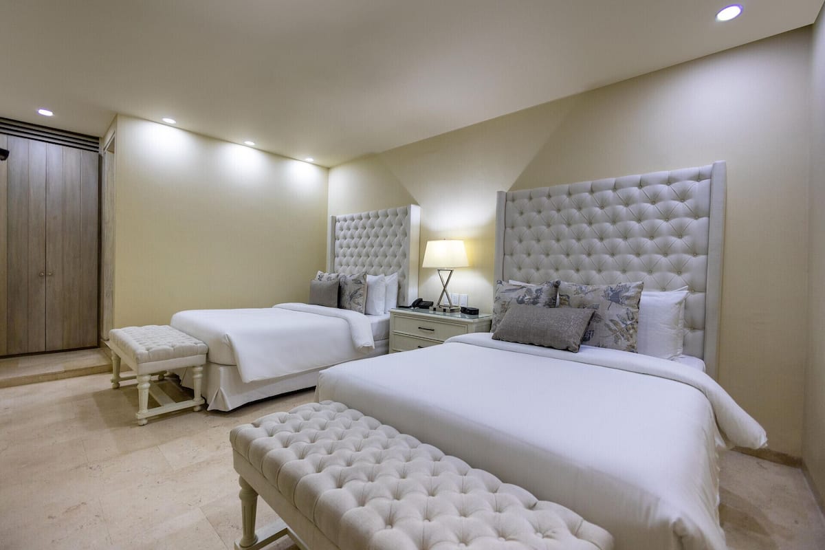 Biancheria da letto di alta qualità, minibar, una cassaforte in camera