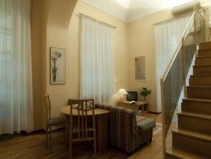 Duplex | Living area - Residence Lagrange (Turin)