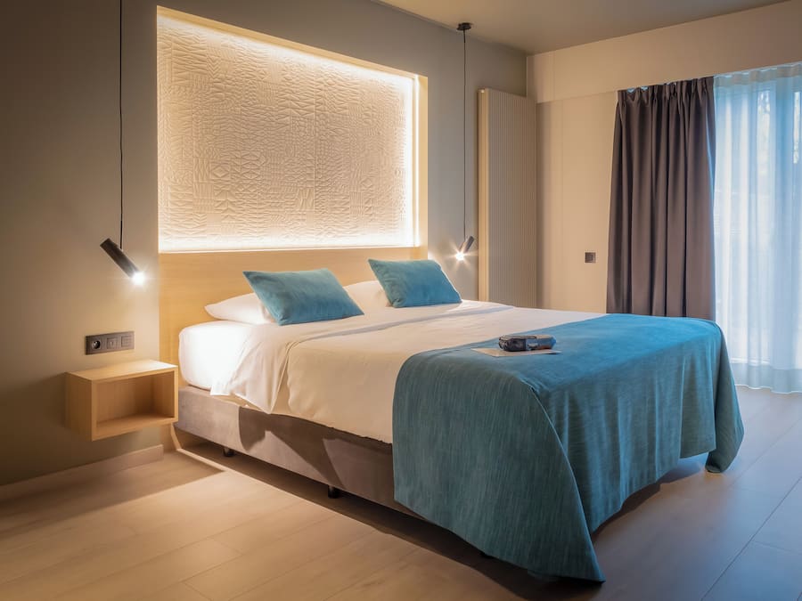 In-room safe, desk, laptop workspace, blackout curtains