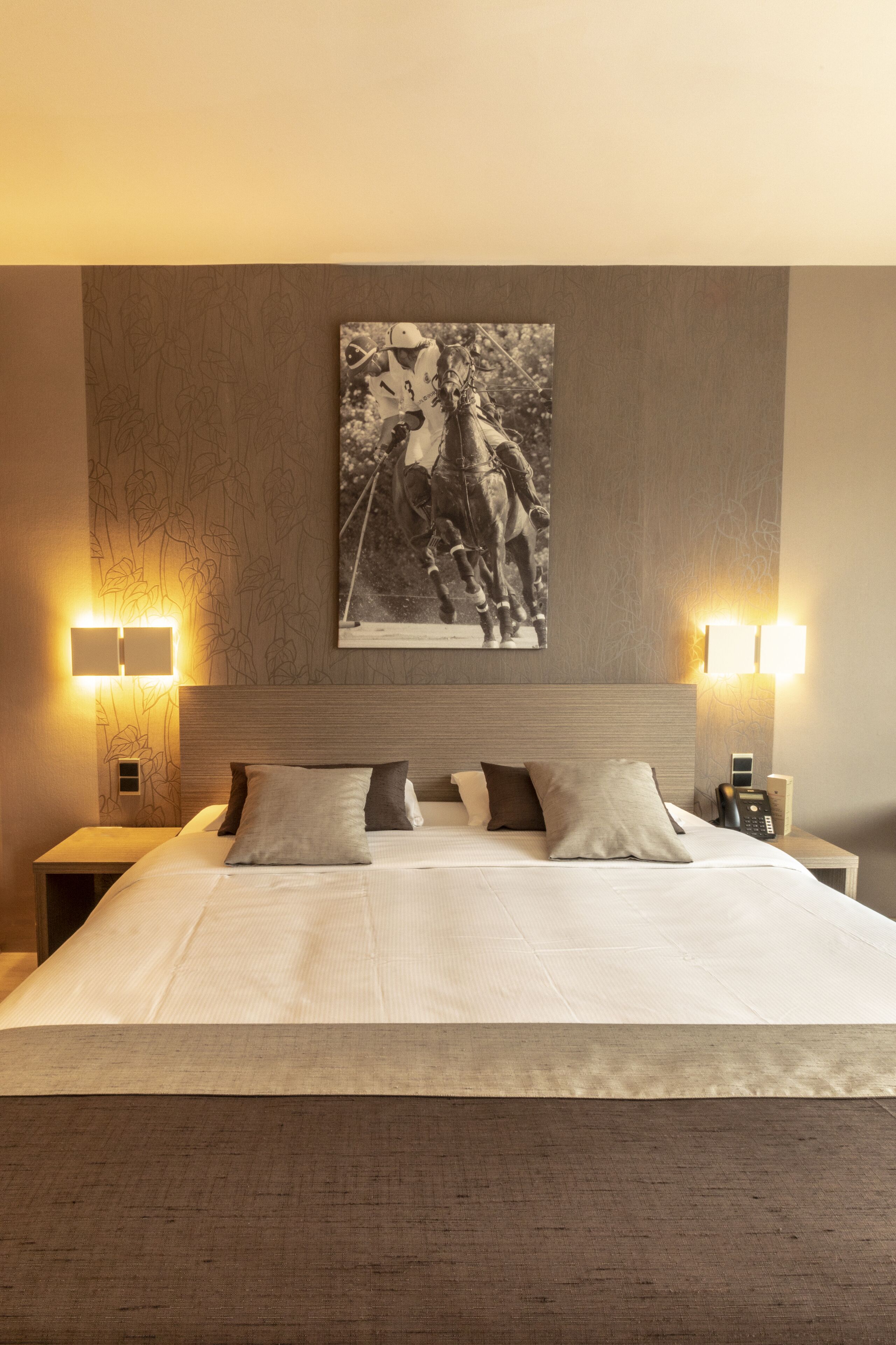 superior double room | in-room safe, desk, laptop workspace, blackout curtains