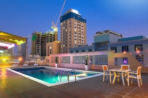 Rooftop pool