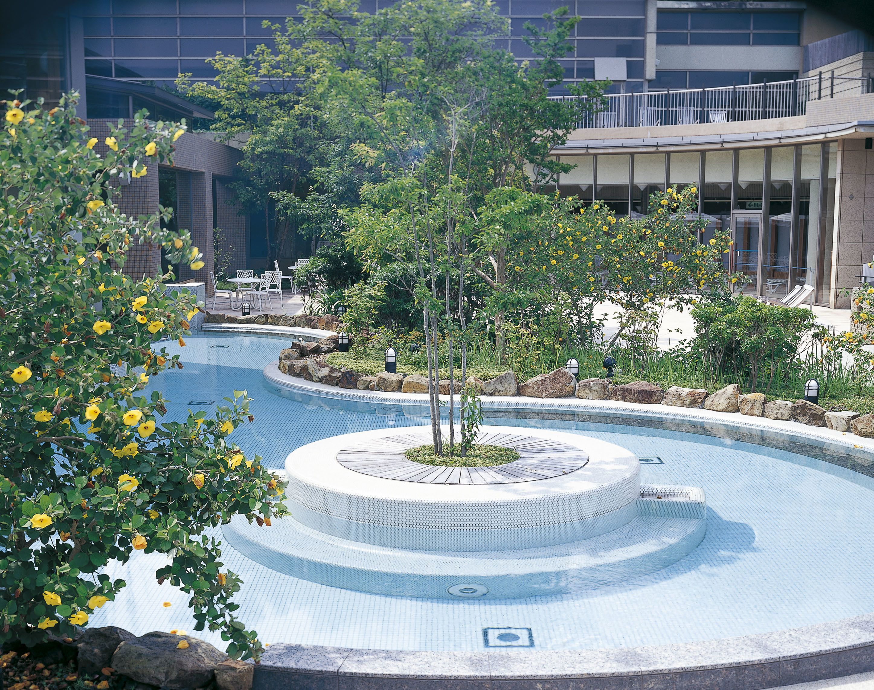indoor pool, seasonal outdoor pool