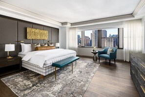 Egyptian cotton sheets, premium bedding, down comforters, pillowtop beds - The Towers at Lotte New York Palace (New York)
