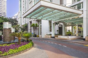 Fachada de la propiedad