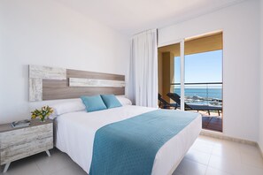 Apartment, 2 Bedrooms, Sea View | 2 bedrooms, in-room safe, cots/infant beds, free WiFi