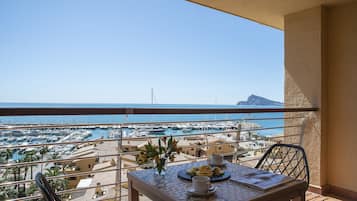 Apartment, 2 Bedrooms, Sea View | Balcony