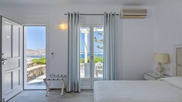 Standardzimmer, Meerblick | Hochwertige Bettwaren, Daunenbettdecken, Zimmersafe