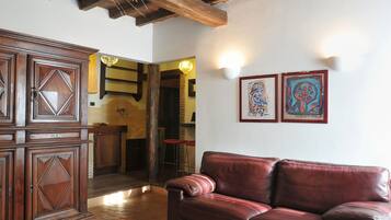 LCD-Fernseher, Kamin