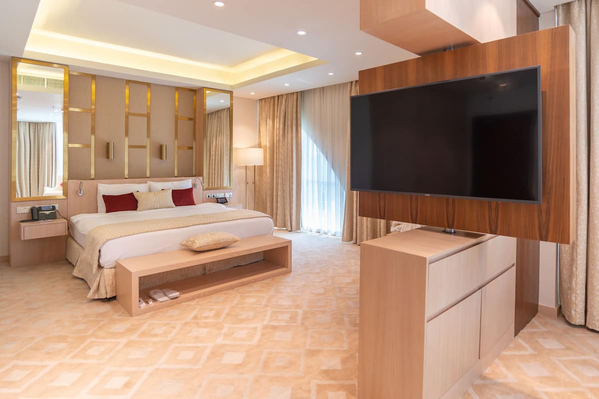 Presidential Suite | 1 bedroom, Egyptian cotton sheets, premium bedding, pillow-top beds