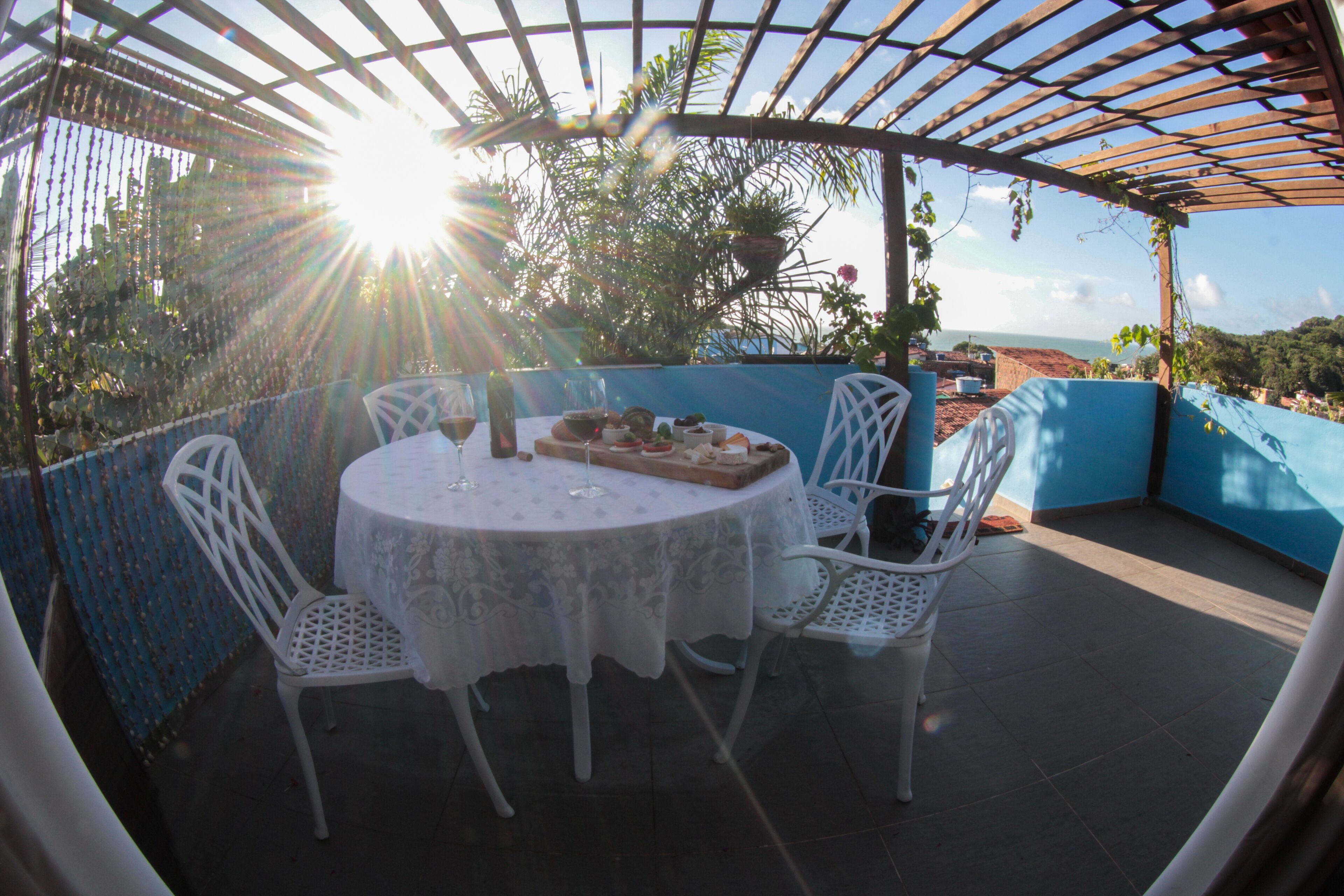 Loft superluxo | Terraço/pátio