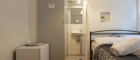 Double Ensuite Room | Individually decorated, individually furnished, blackout drapes