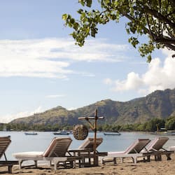 Private beach, fishing