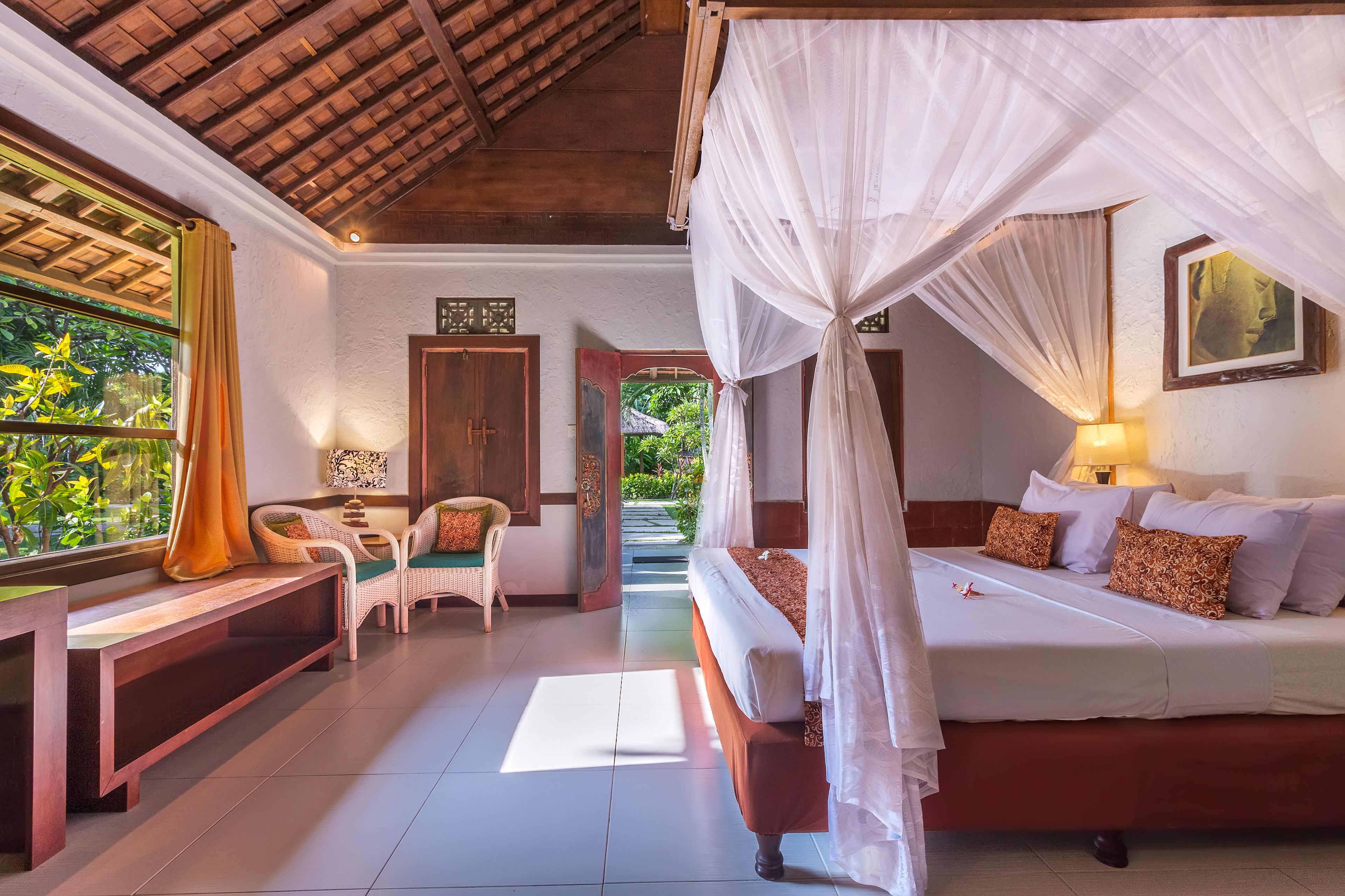 غرفة ديلوكس مزدوجة أو بسريرين منفصلين | إطلالة الغرفة