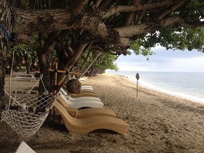 Uitzicht vanuit accommodatie