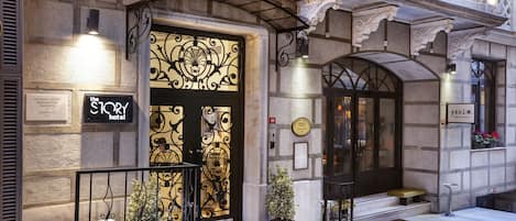 Fassade der Unterkunft