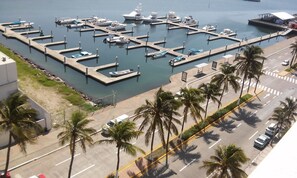 Uitzicht vanuit accommodatie