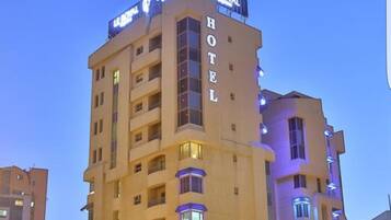 Front of property - evening/night