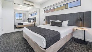 In-room safe, blackout drapes, iron/ironing board, cribs (surcharge)