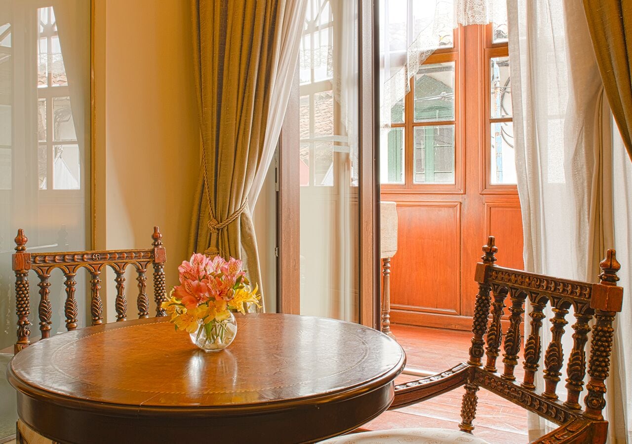 Suite with Street View Balcony 2 Queen Beds