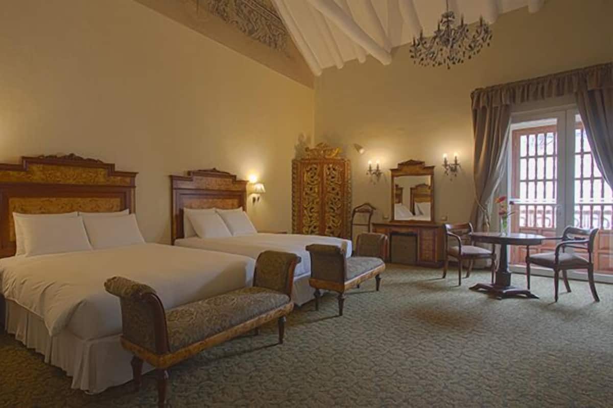 Superior Deluxe Room with Balcony 2 Queen Beds | 1 camera, biancheria in cotone egiziano