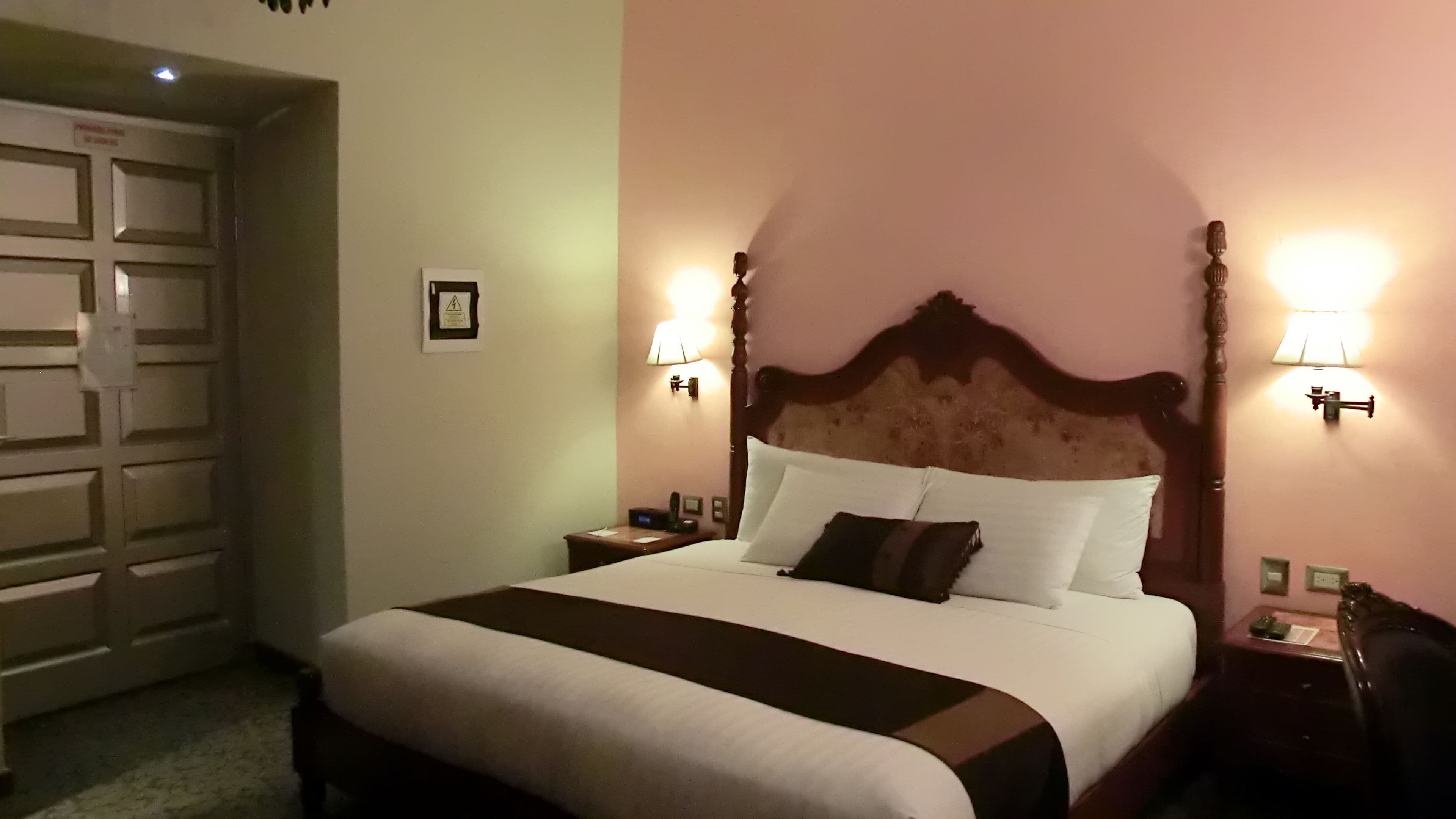 Egyptian cotton sheets, premium bedding, memory-foam beds, minibar