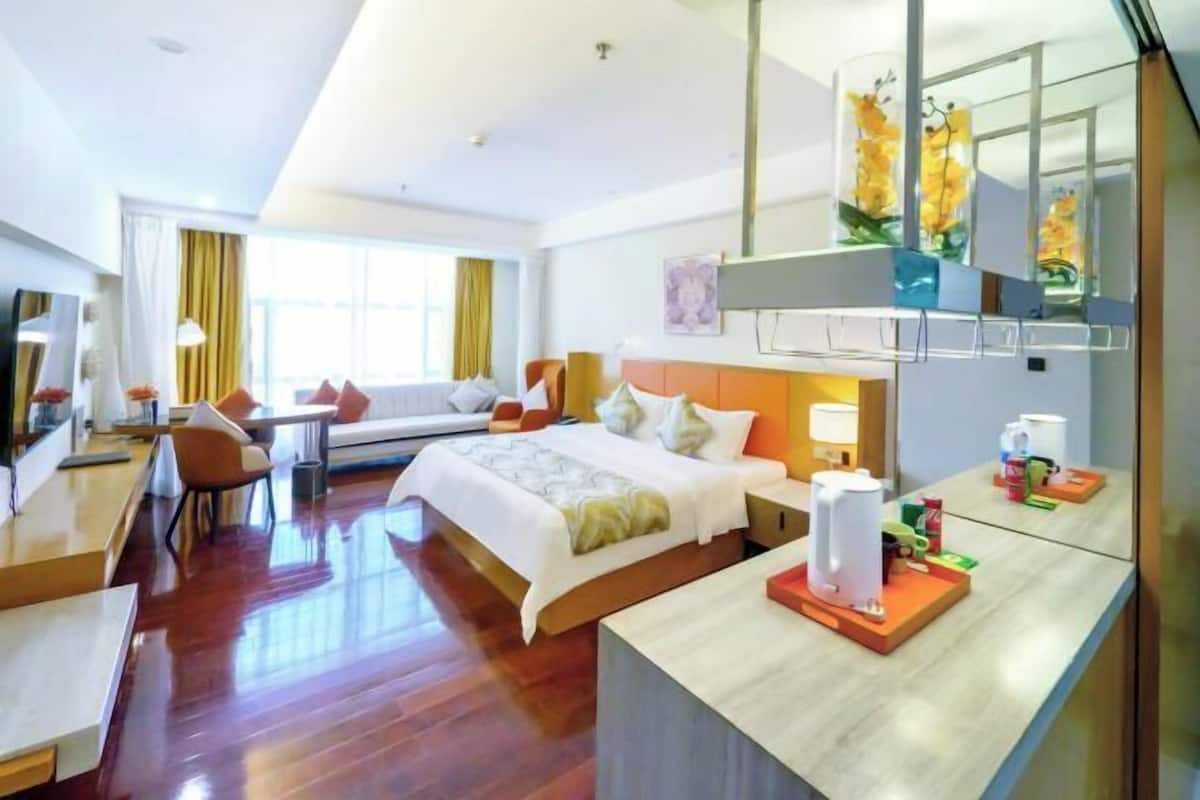 In-room safe, desk, blackout curtains, rollaway beds