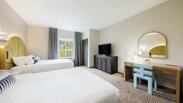 Suite estudio Premium, 2 camas de matrimonio | Ropa de cama de alta calidad, caja fuerte, escritorio