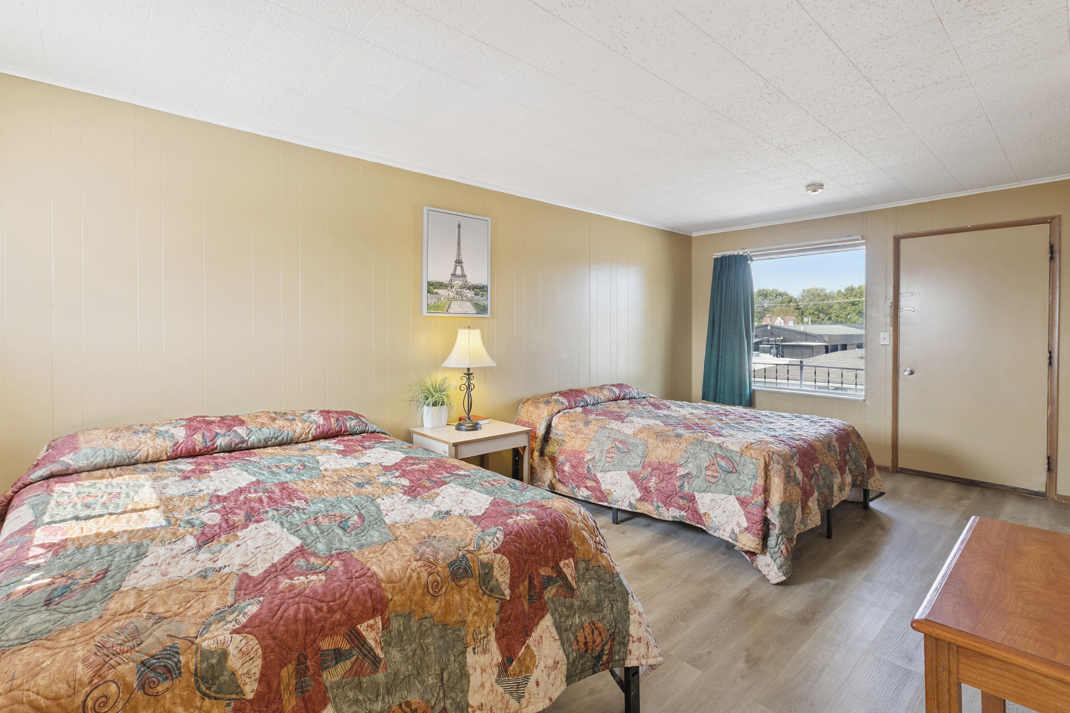 Room, 2 Queen Beds, Non Smoking | Desk, free WiFi, bed sheets