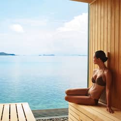 Couples treatment rooms, sauna, hot tub, steam room, body treatments