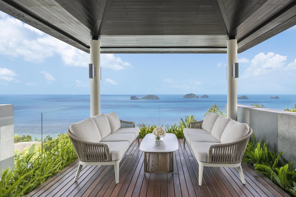 Villa, 3 Bedrooms, Ocean View (King, Pool) | View from room
