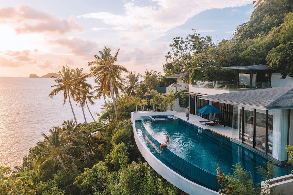 Royal Villa, 1 Katil Raja (King), Ocean View | Teres/patio