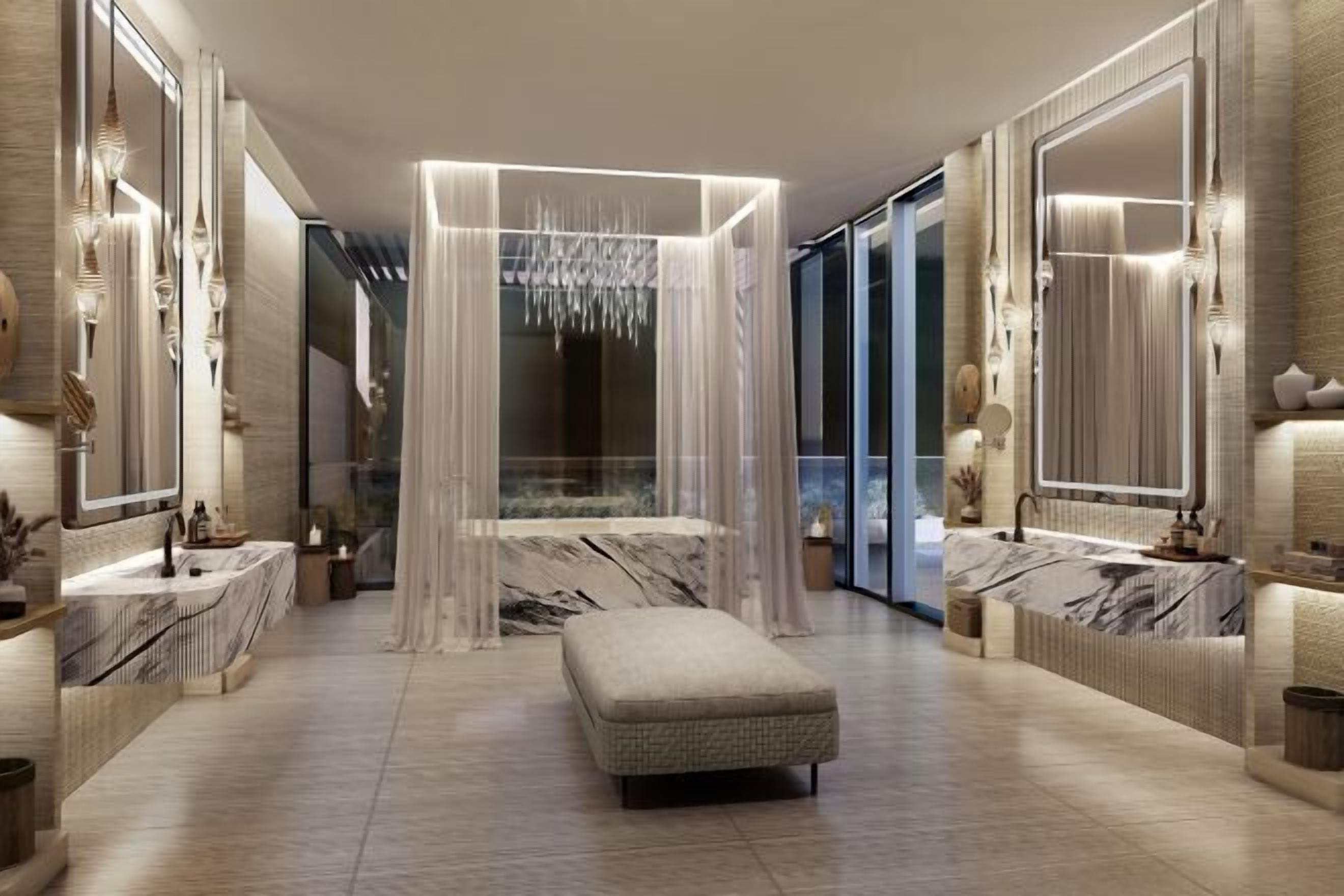 Spa | Couples treatment room(s), sauna, hot tub, steam room, body treatments