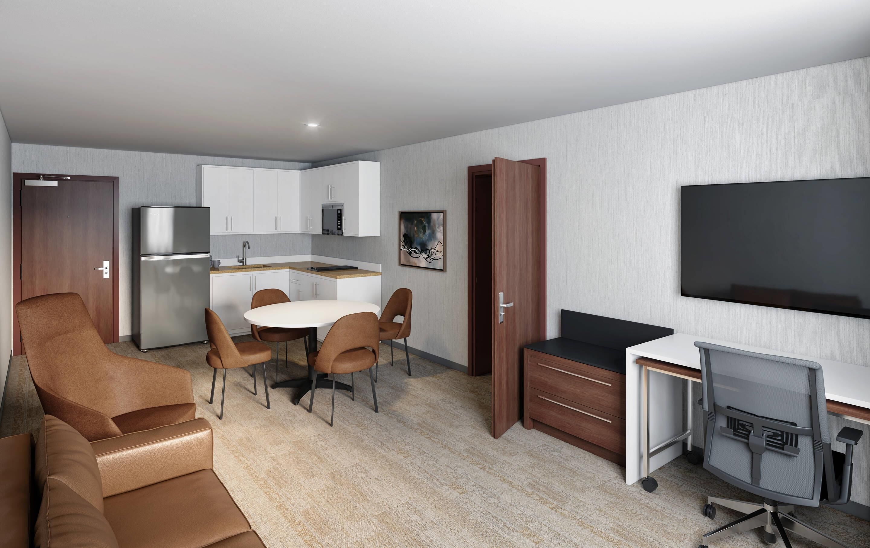 Suite, 1 King Bed with Sofa bed, Non Smoking (Efficiency)