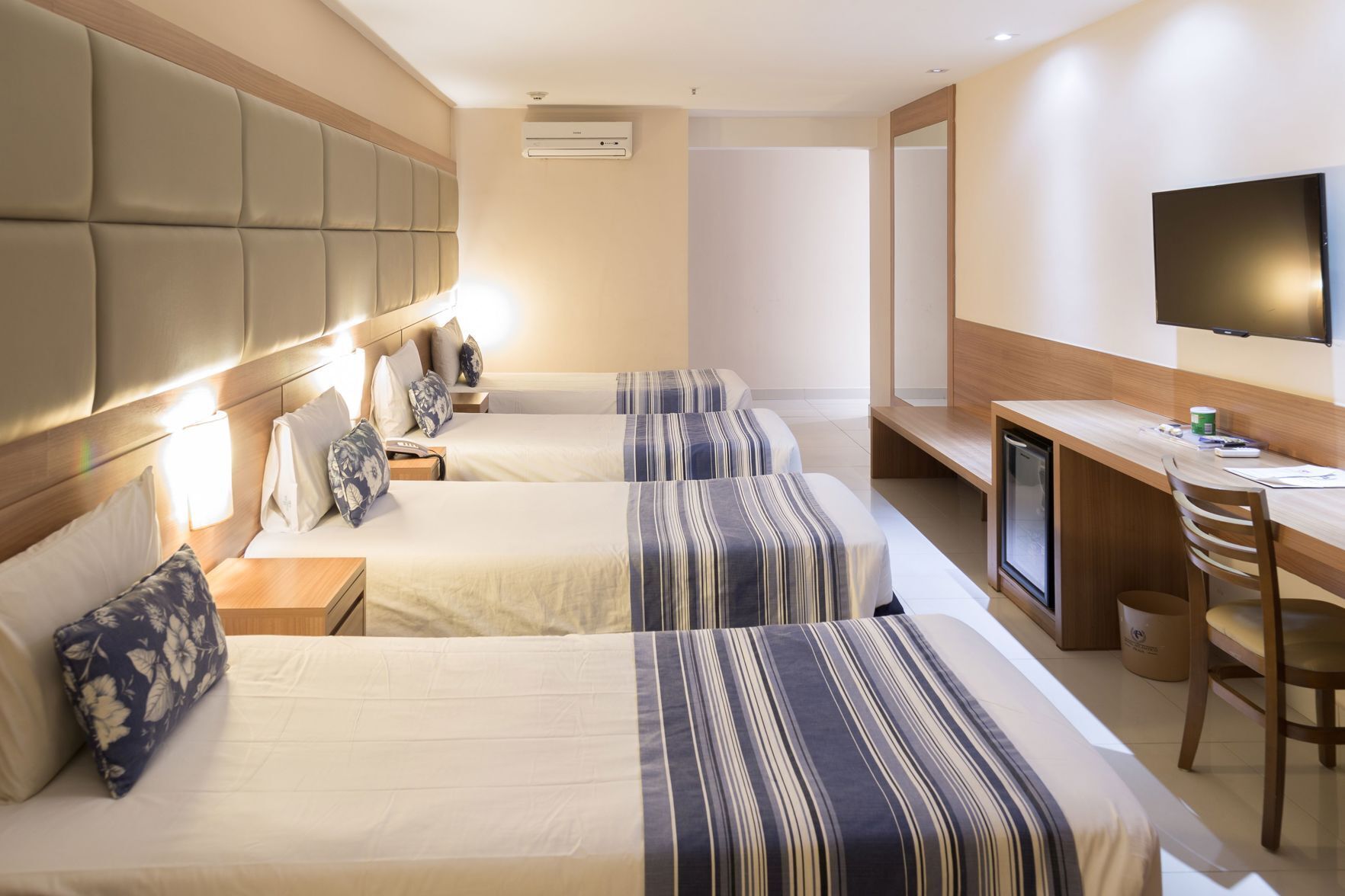 Sängtillbehör av högsta kvalitet och minibar