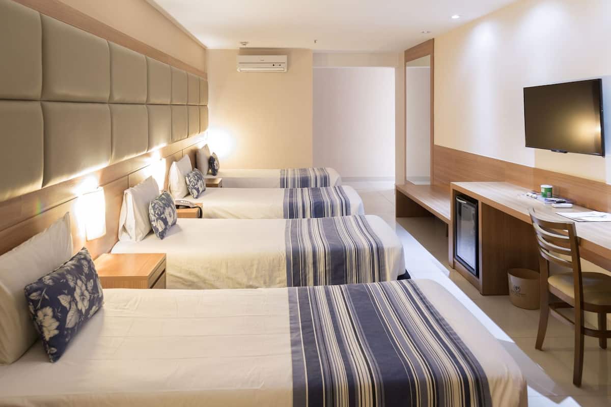 Premium bedding, minibar, in-room safe, desk