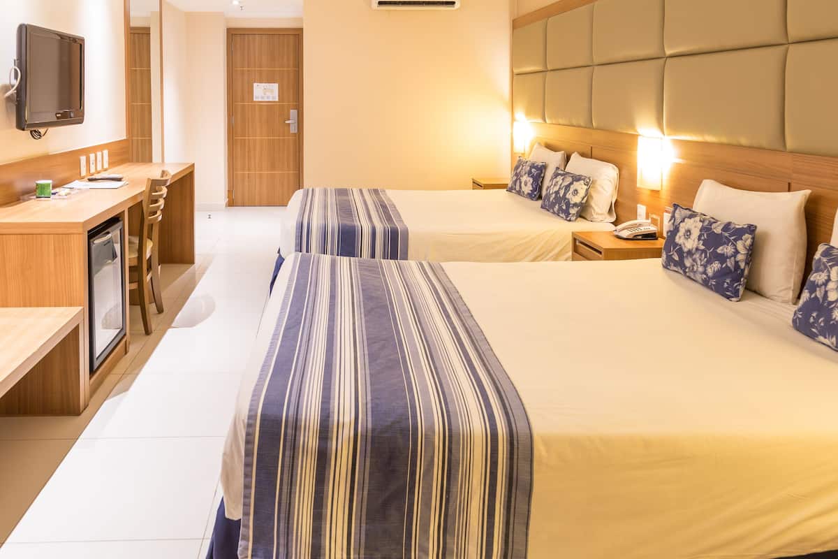 Premium bedding, minibar, in-room safe, desk