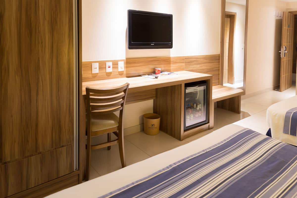 Premium bedding, minibar, in-room safe, desk