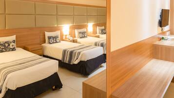 Premium bedding, minibar, in-room safe, desk