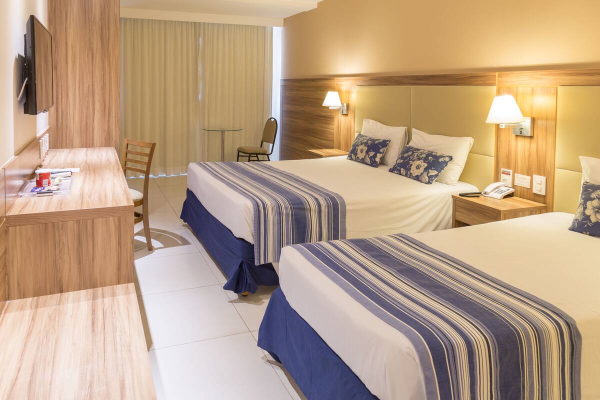 Premium bedding, minibar, in-room safe, desk