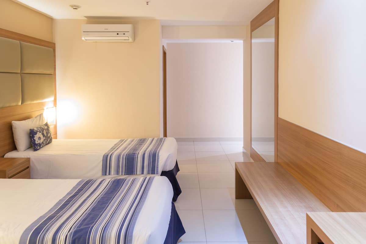 Premium bedding, minibar, in-room safe, desk