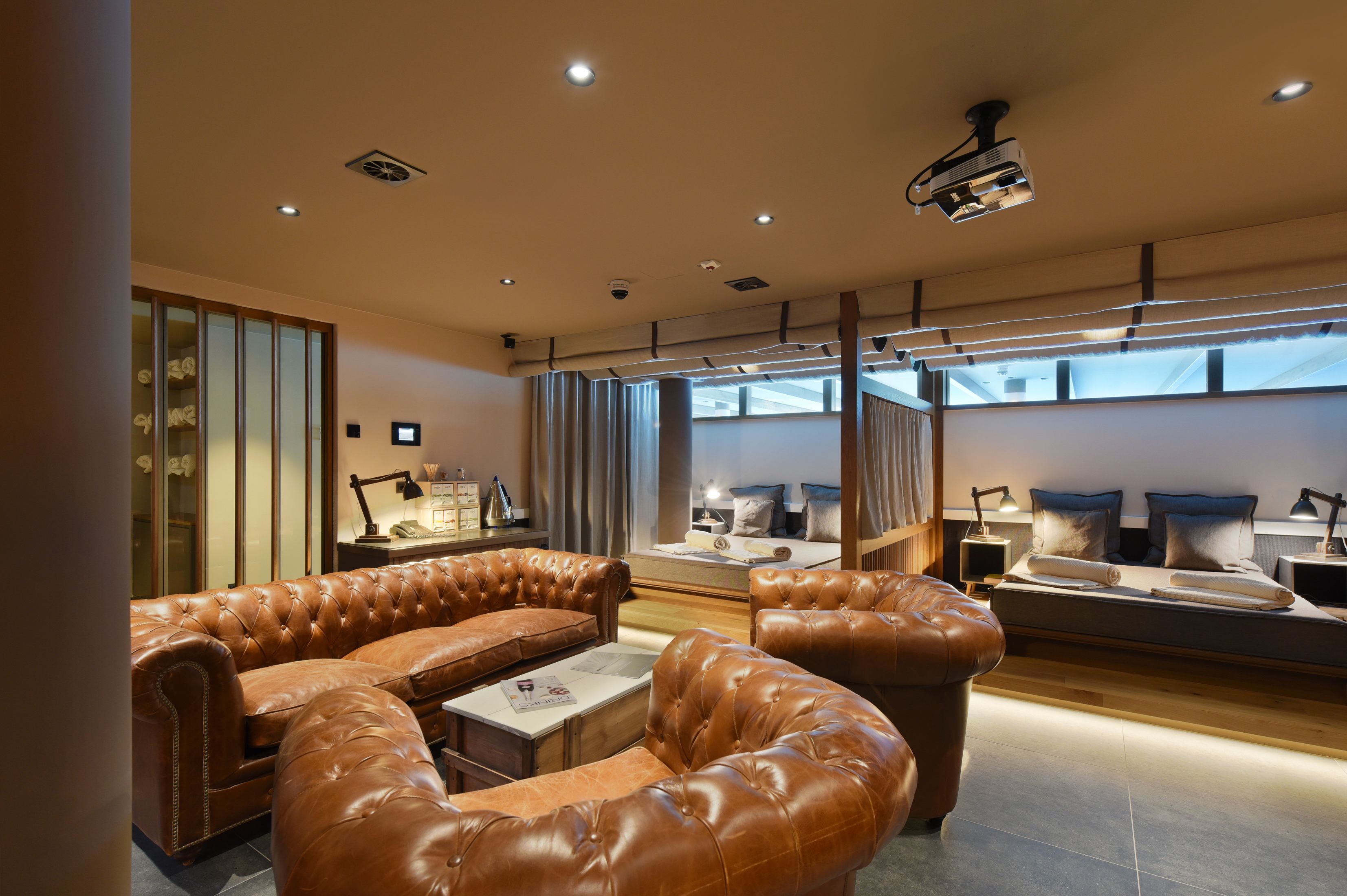 sauna, steam room, body treatments, hot stone massages, sports massages