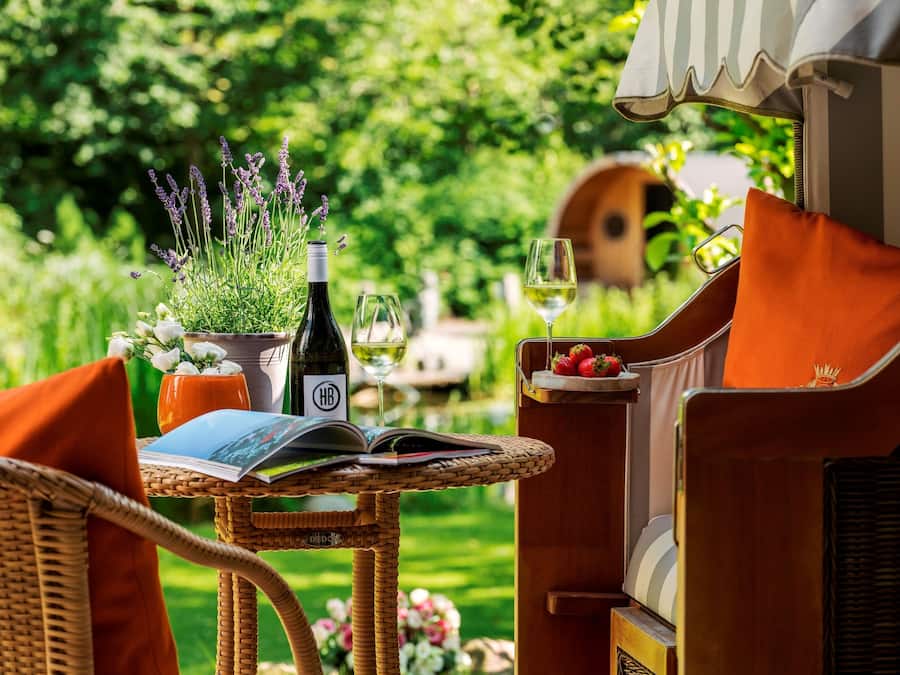 Junior-suite | Terrasse/gårdhave