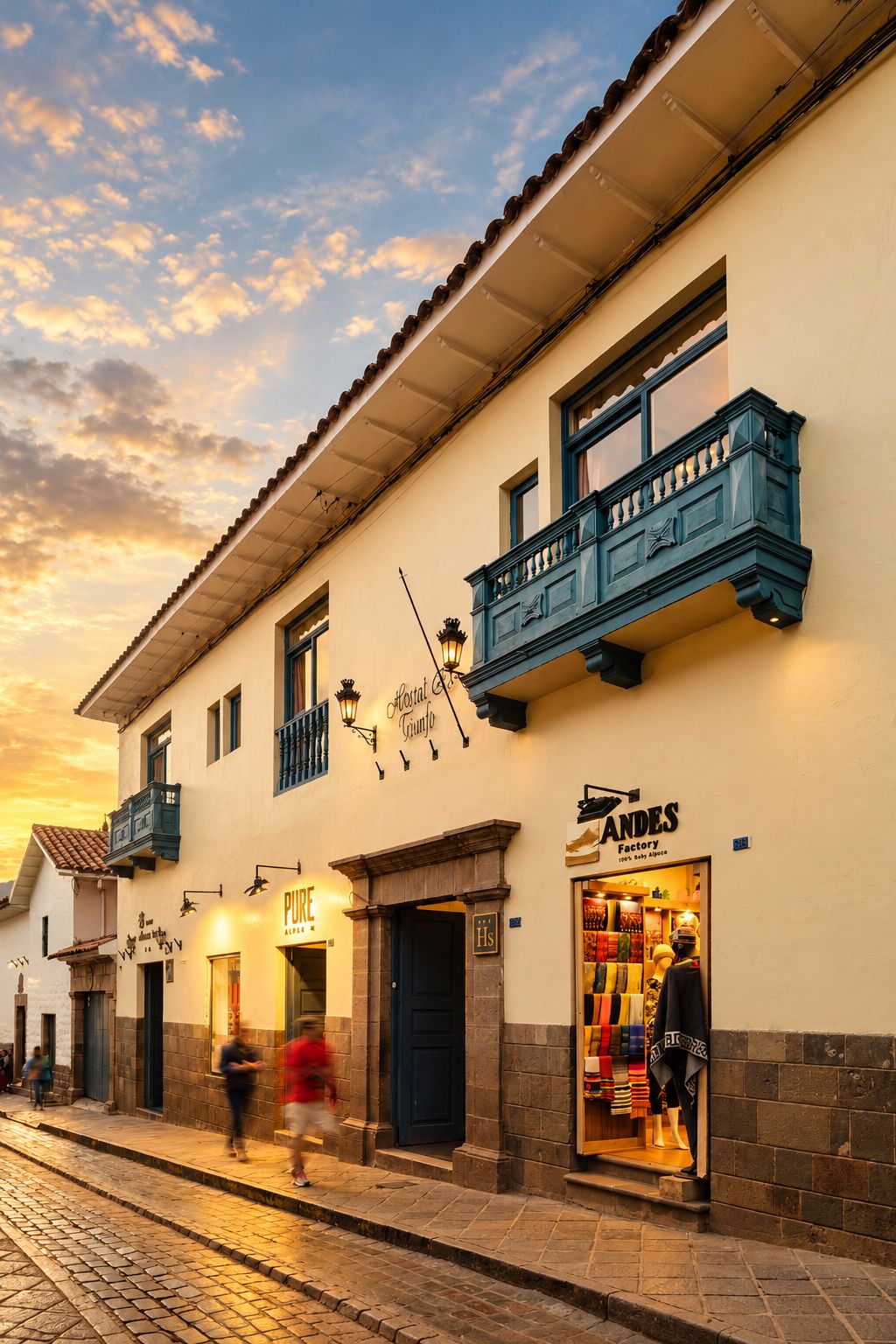 Fachada del alojamiento