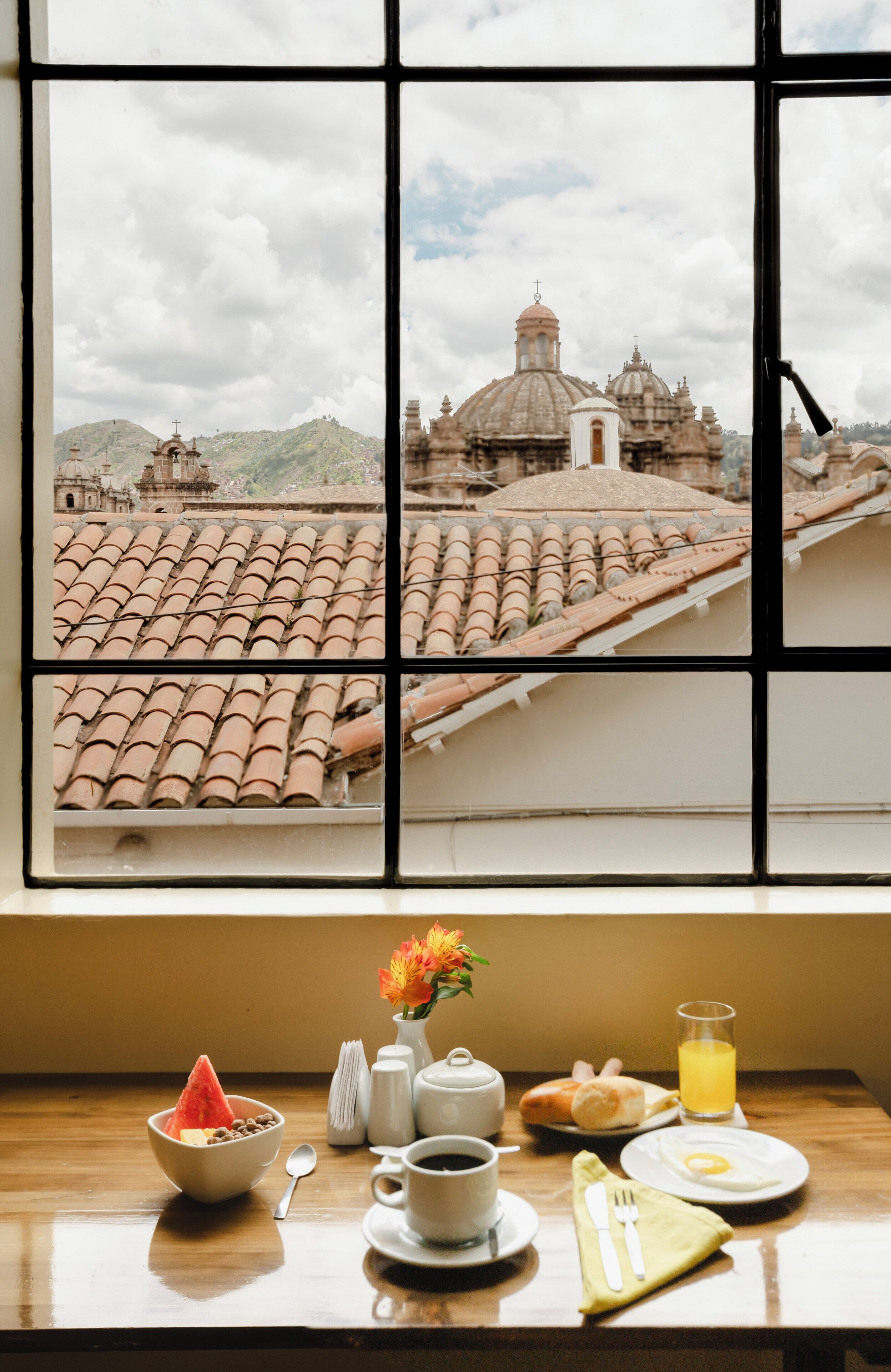 Desayuno continental incluido todos los días 