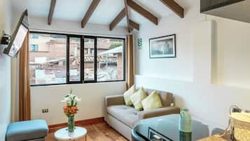 Down comforters, in-room safe, individually decorated