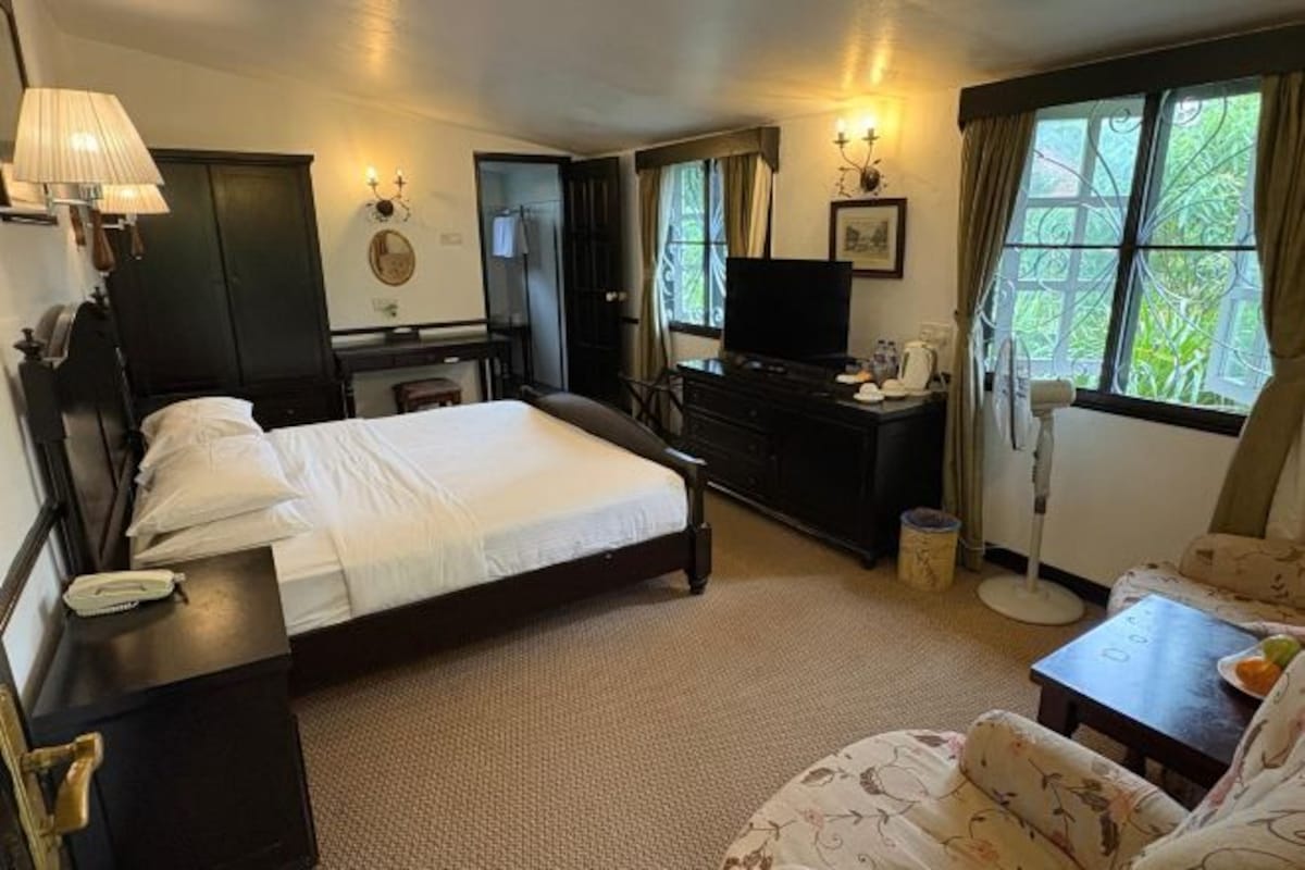 Minibar, desk, iron/ironing board (on request), WiFi (free)
