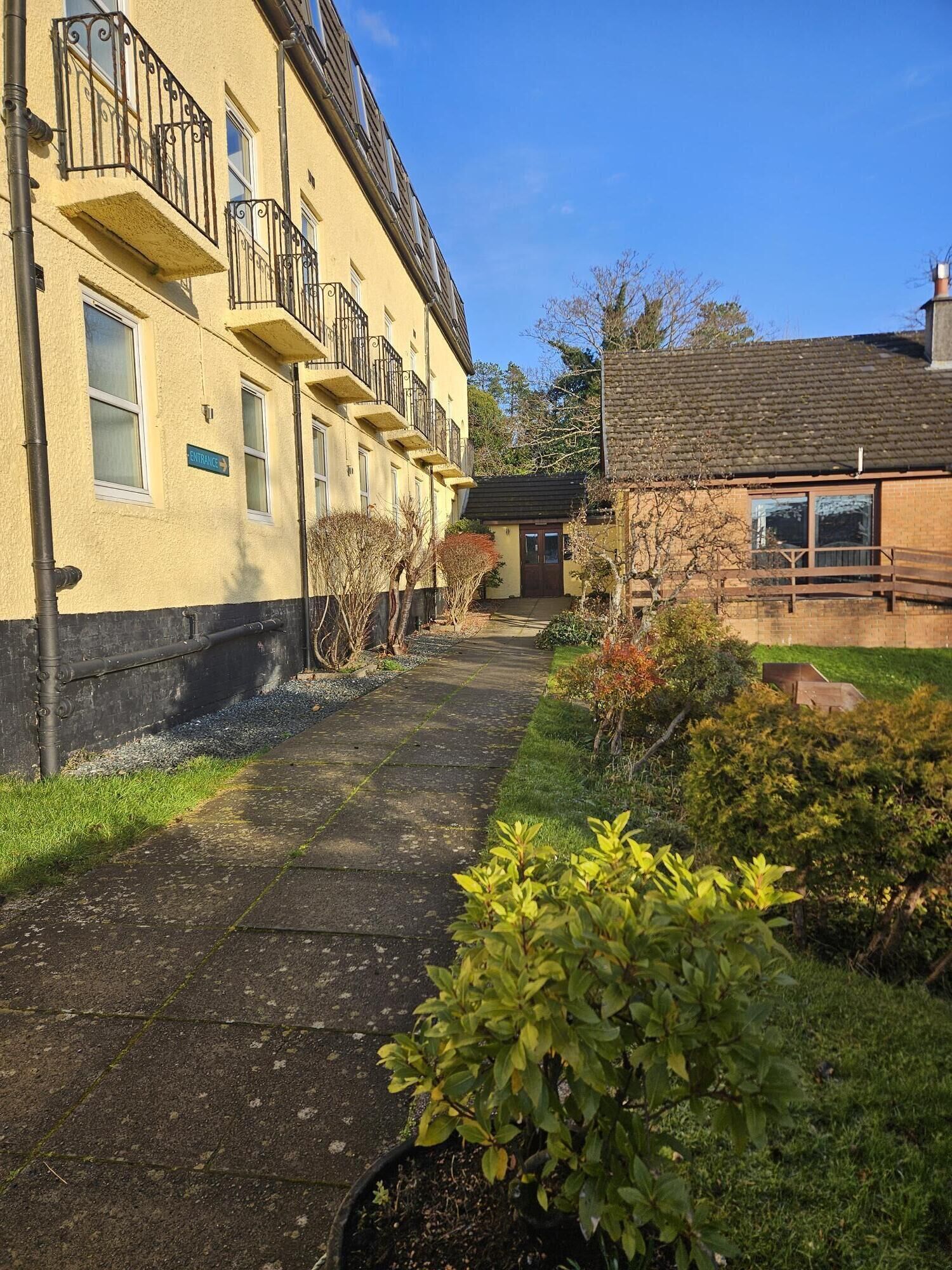 Overnatningsstedets facade