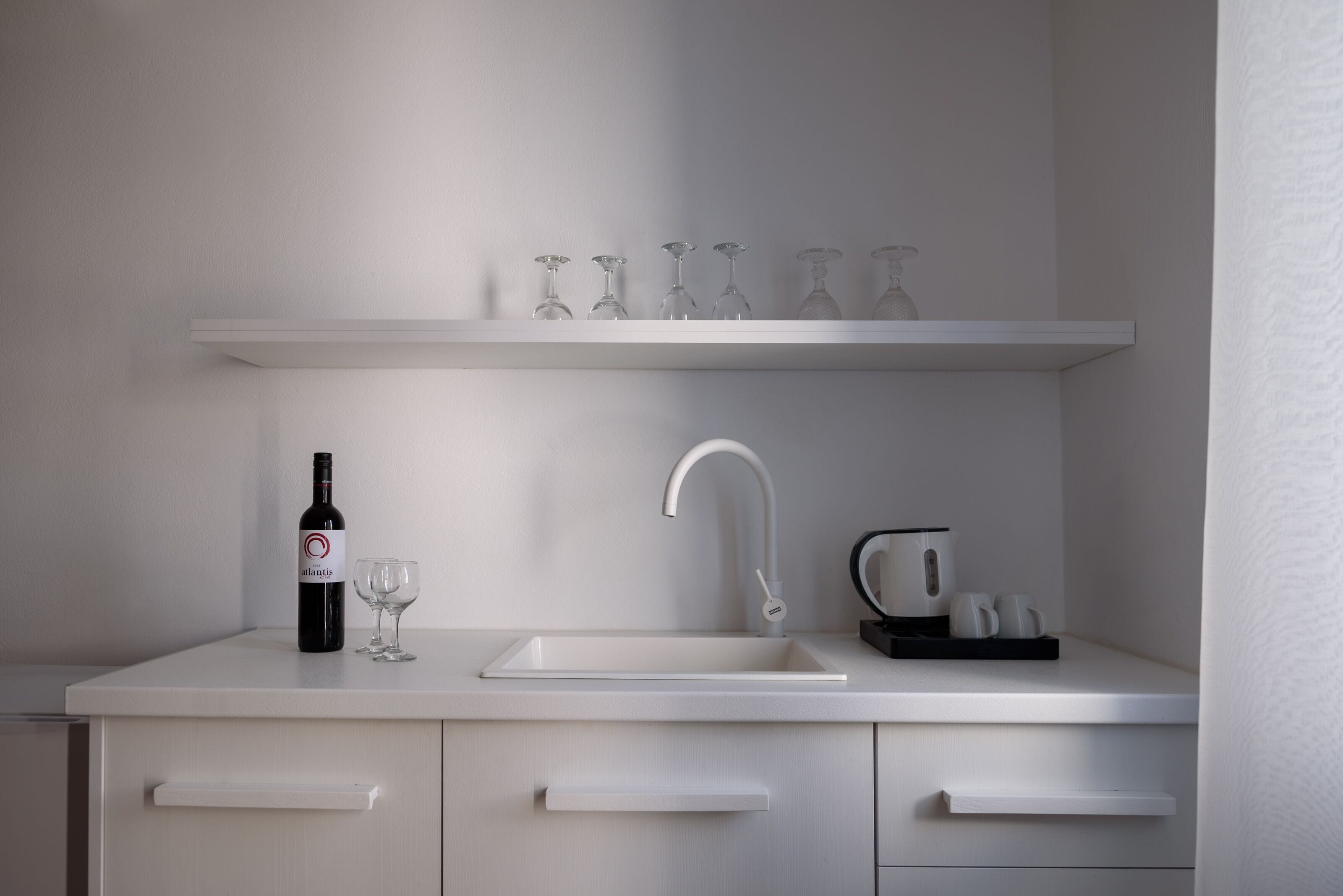 apartment (outdoor hot tub) | private kitchen | fridge, electric kettle